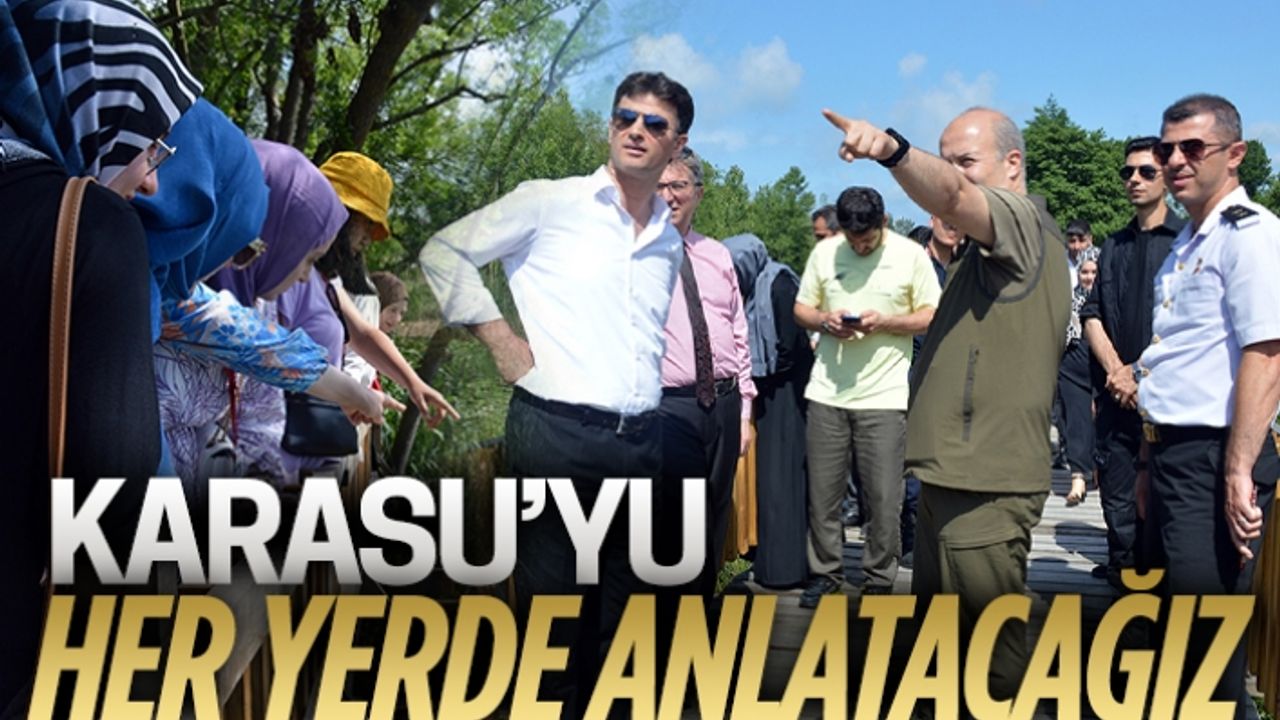 Anadolu Biziz projesi kapsamında Karasu, öğrencileri ağırladı