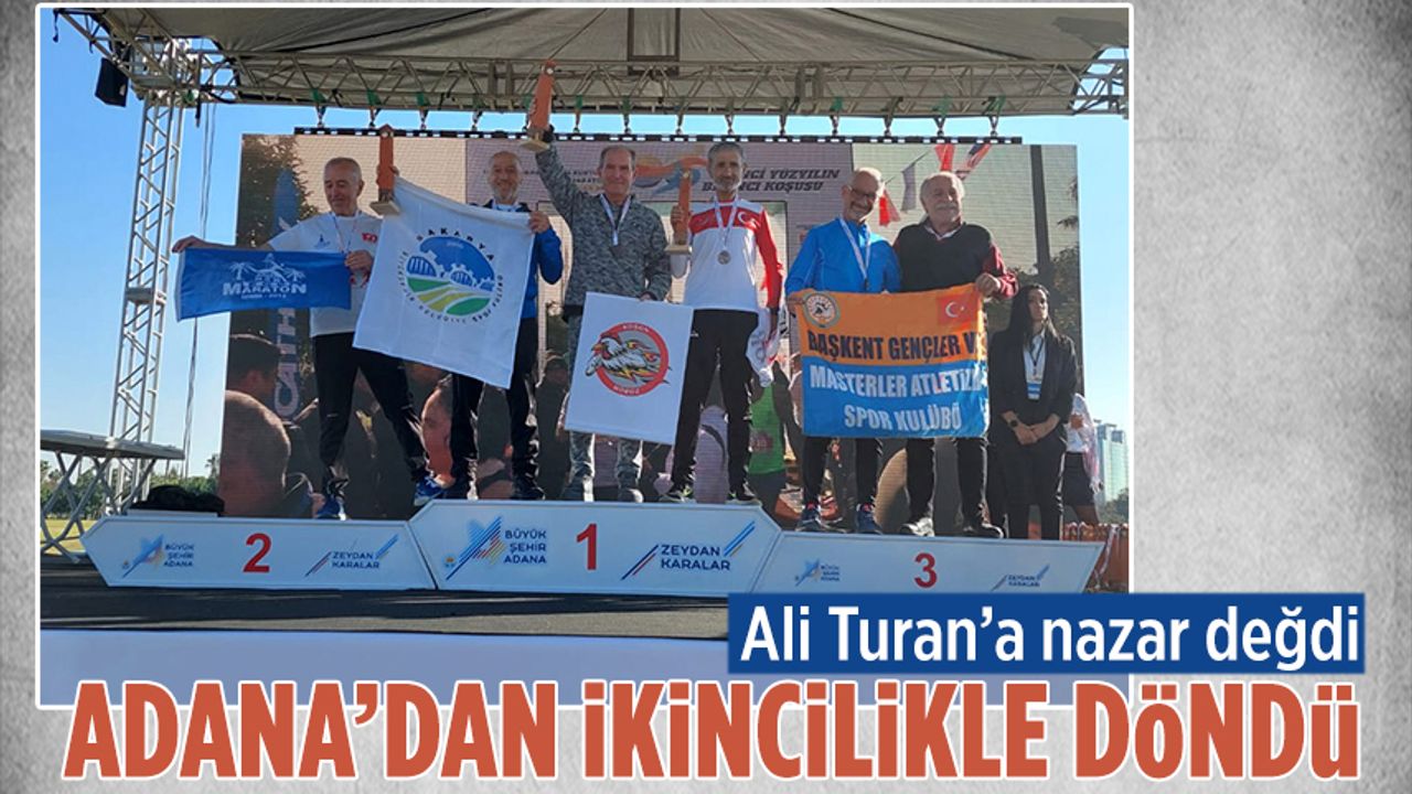 Karasulu Ali Turan, Adana’dan ikincilikle döndü
