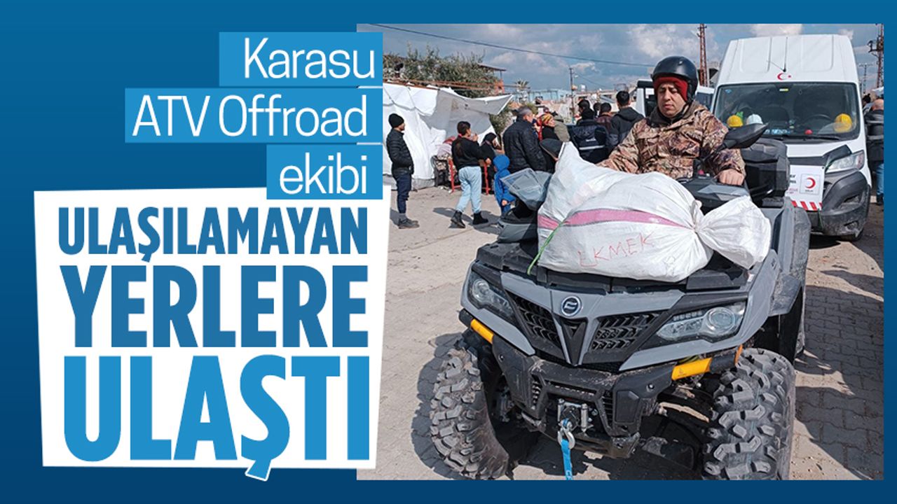 Karasu ATV Offroad Hatay’da