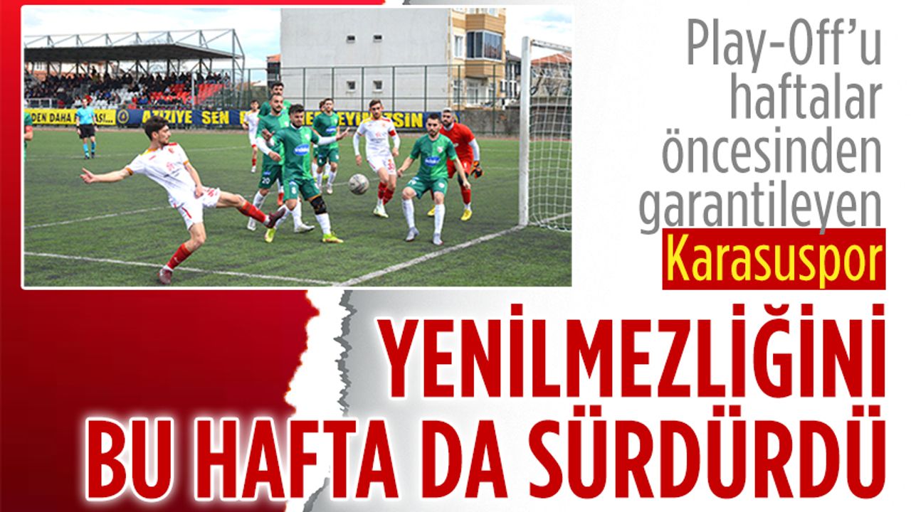 Karasuspor, Taraklı’yı 3-0 yendi