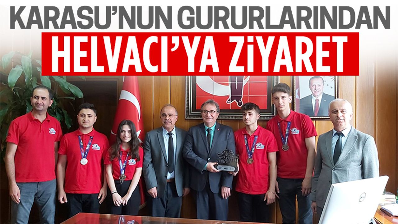 TEKNOFEST 2023 Türkiye ikincisi Batarya Takımı, Helvacı’yı ziyaret etti