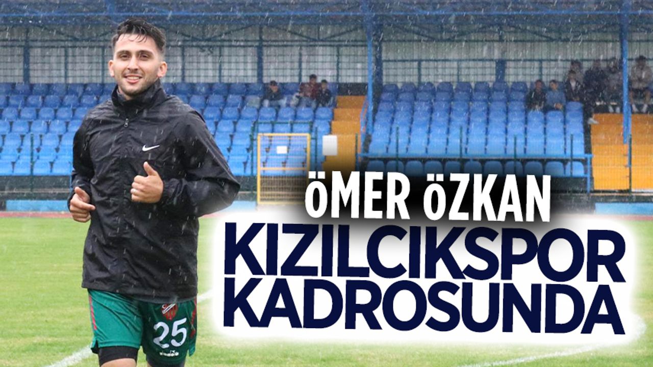 Kızılcıkspor, Ömer Özkan ile imzaları attı