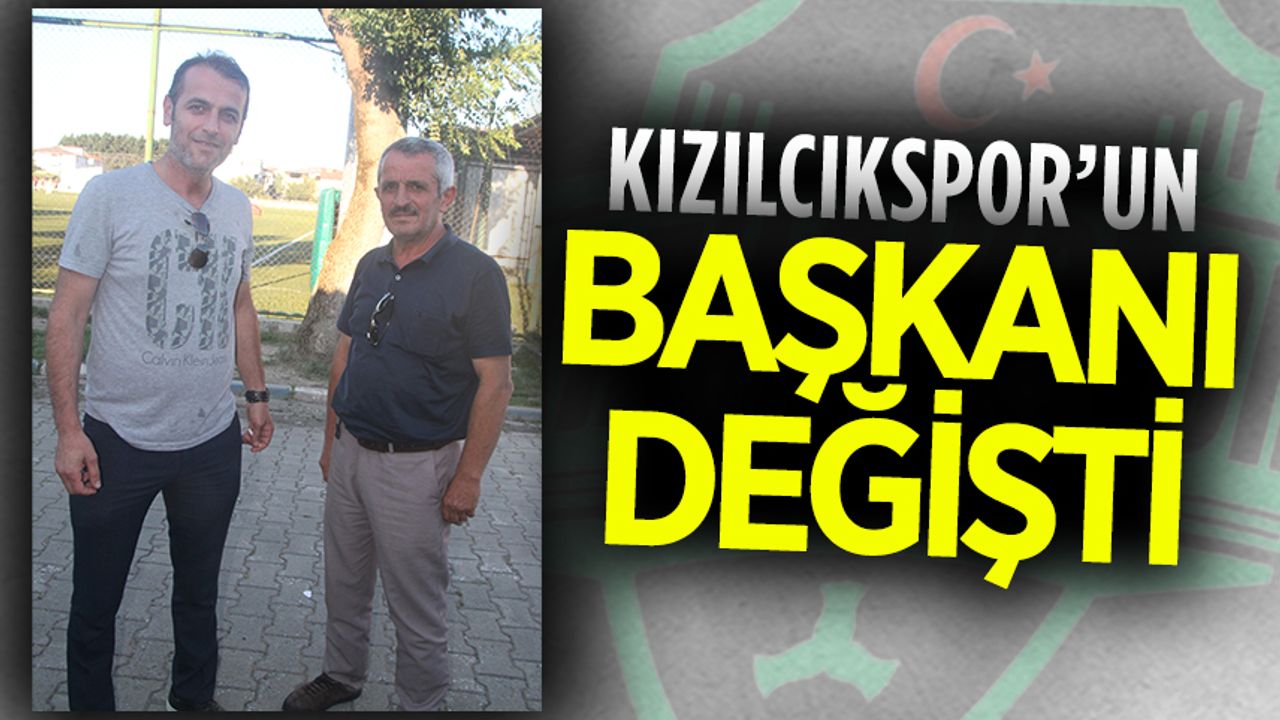 Kızılcıkspor’un yeni Başkanı Yasin Osman Turan oldu