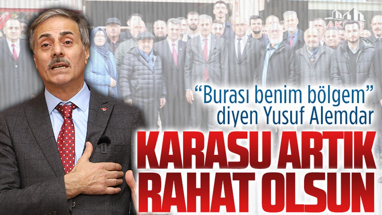 Sakarya Büyükşehir Belediye Başkan Adayı Yusuf Alemdar, Karasu’ya geldi