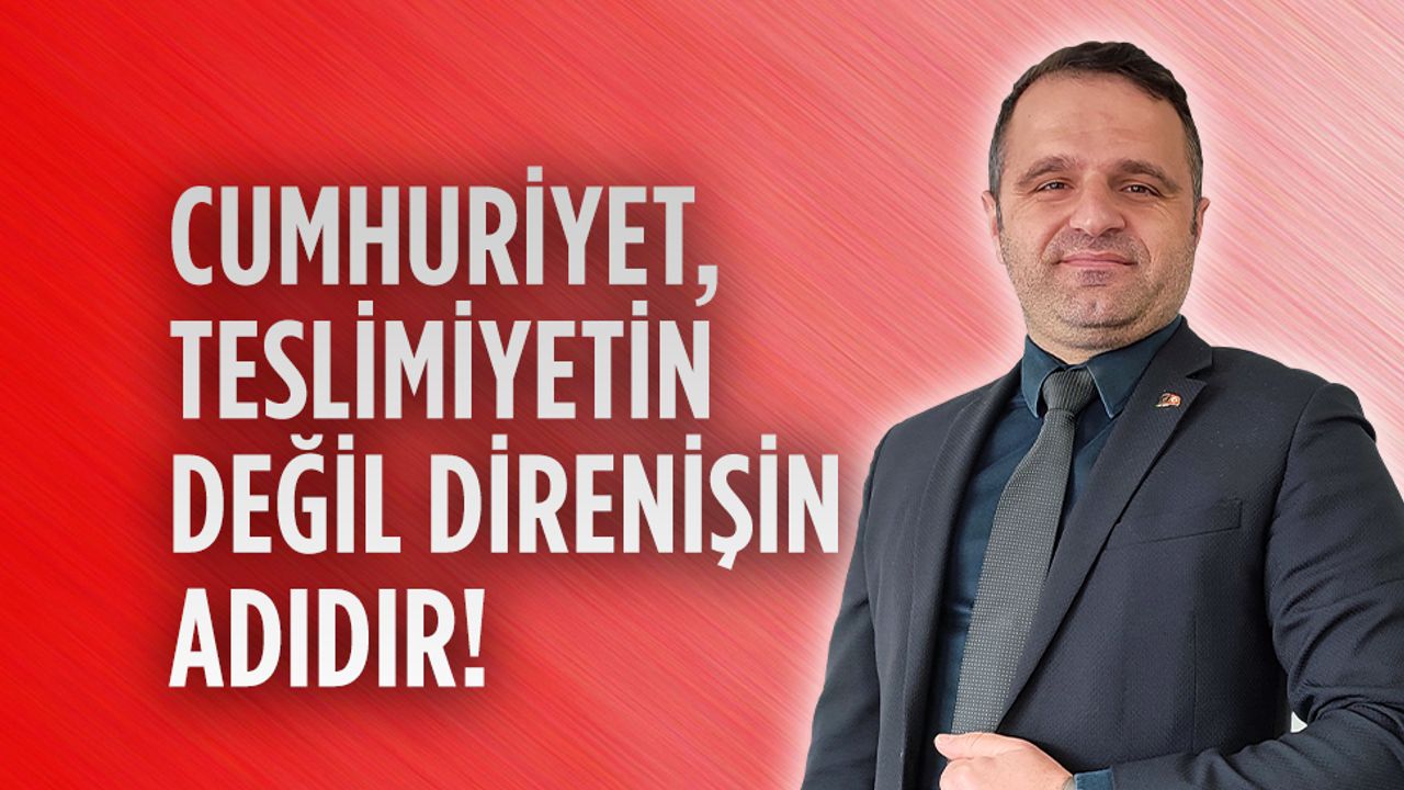 Aykut Süt’ten 29 Ekim Cumhuriyet Bayramı mesajı