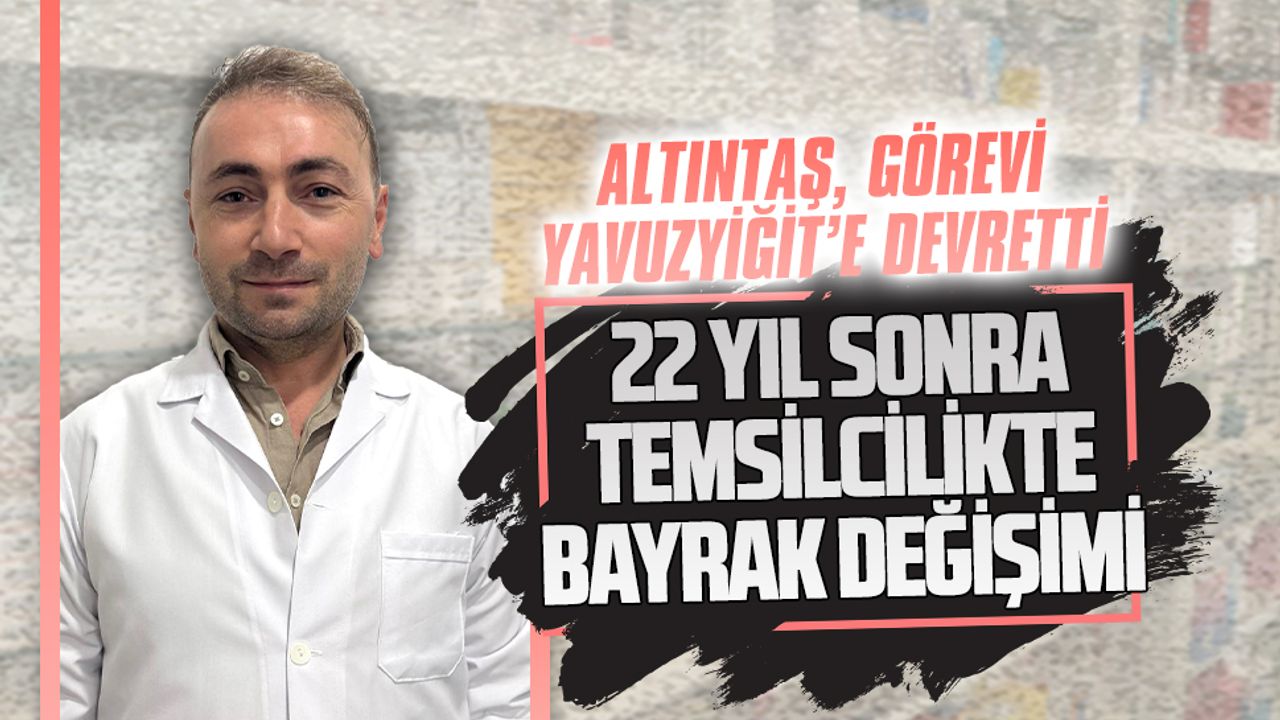 Eczacılar Odası Karasu Bölge Temsilcisi Eczacı İsmet Yavuzyiğit oldu