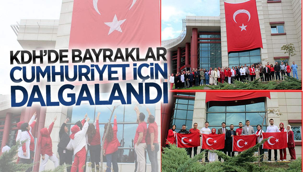 Karasu Devlet Hastanesi’nde 29 Ekim gururu yaşandı