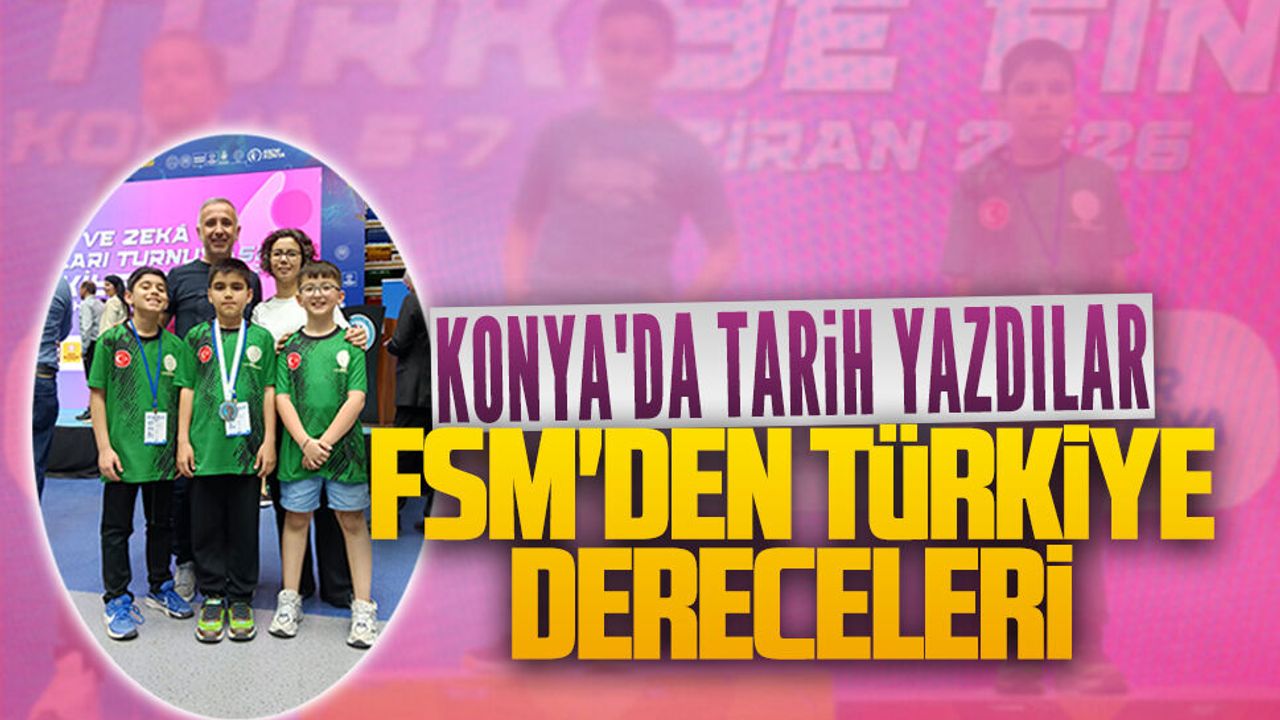 FSM İlkokulu öğrencileri Konya’dan başarıyla döndü