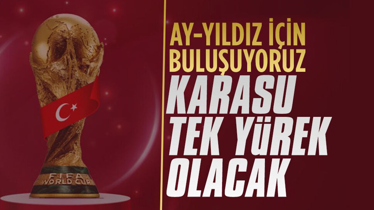 Karasu’da dünya kupası heyecanı dev ekranda yaşana