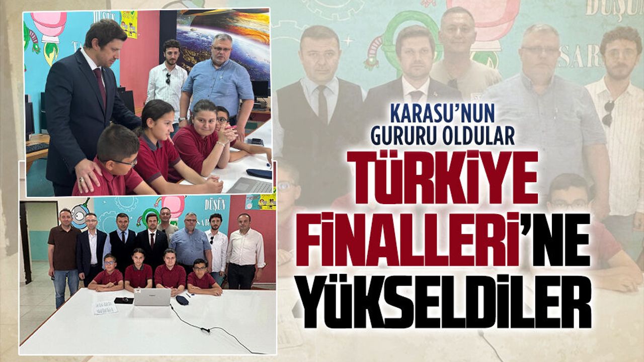 Karasu Şehit Oktay Demirci Ortaokulu öğrencileri Türkiye fin
