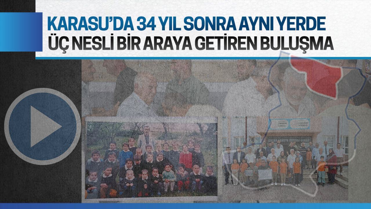 Karasu’da üç nesli bir araya getiren duygu yükü buluşma
