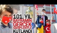 101.yıl, bayramın gerçek sahipleriyle kutlandı