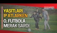 Arkadaşları ip atlarken o kadın futbol takımına seçildi