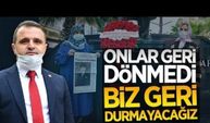 CHP Karasu İlçe Başkanlığı çelenk bıraktı