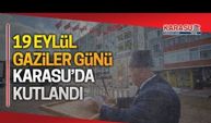 Gaziler Günü, Karasu'da kutlandı