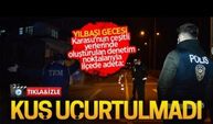 Karasu'da yılbaşı gecesi sıkı denetim ve uygulama