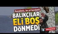 Karasulu balıkçılar eli boş dönmedi