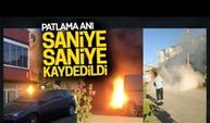 Patlama anı saniye saniye görüntülendi