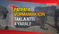 ANKARA CADDESİ'NDE KAZA: 4 YARAL!