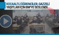 Öğrenciler, Gazzeli akranları için BM’ye seslendi