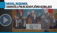 Meral Akşener, Hasan Sarıoğlu'nun elini kaldırdı