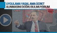 Yusuf Alemdar: Ücret alınmasını doğru bulmuyorum