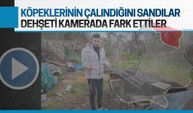 Çalındı sandılar, dehşeti kamerada fark ettiler