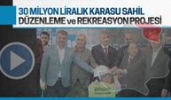 Karasu Sahil Düzenleme ve Rekreasyon Projesi’nin temeli atıldı