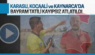 Sakarya sahilleri, Kurban Bayramı tatilini kayıpsız atlattı