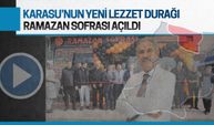 Karasu’nun yeni lezzet durağı, Ramazan Sofrası açıldı