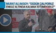 Murat Ali Aksoy'dan depremin yıldönümünde basın açıklaması