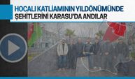 Hocalı katliamının yıldönümünde şehitlerini Karasu’da andılar