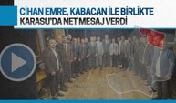 Cihan Emre, Muzaffer Kabancan ile Karasu’da net mesaj verdi