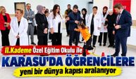 Karasu’da fark oluşturan okulda sınıftan hayata uzanan eğitim