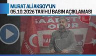 Murat Ali Aksoy: Söz verdiniz, sözünüzü tutun!