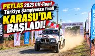 Türkiye Offroad Şampiyonası'nın 6.ayak yarışlarında Karasu etabı koşuluyor