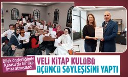 Fatih Sultan Mehmet Ortaokulu Veli Kitap Kulübü üçüncü söyleşisini yaptı