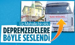 Ortaköy, Yenidoğan ve Ardıçbeli’nden deprem bölgesine odun yardımı