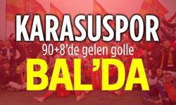Karasuspor, 90+8’de gelen golle BAL’a yükseldi