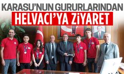 TEKNOFEST 2023 Türkiye ikincisi Batarya Takımı, Helvacı’yı ziyaret etti