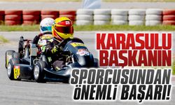 Karasulu başkanın sporcusundan önemli başarı