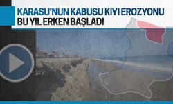 Kıyı erozyonu, Karasu'da bu yıl erken başladı