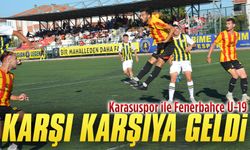 Karasuspor, Fenerbahçe ile karşı karşıya geldi