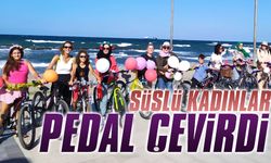 Karasu’da, Süslü Kadınlar Bisiklet Turu gerçekleştirildi
