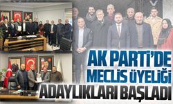 AK Parti’de meclis üyeliği adaylıkları başladı