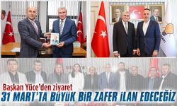 Ekrem Yüce’den AK Parti ve MHP’ye ziyaret