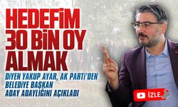 Yakup Ayar, AK Parti belediye başkan aday adaylığını açıkladı