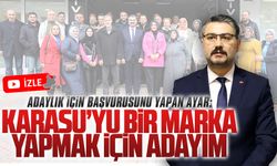 Yakup Ayar, belediye başkan adaylığı için başvurusunu yaptı