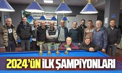 Karasu Yeni Yıl Kupası Bilardo Turnuvası sona erdi