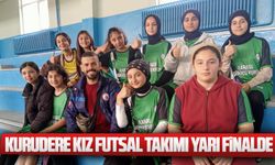 Kurudere Kız Futsal takımı yarı finalde